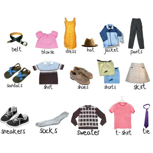 Clothing Vocabulary Exercise 4 | EFLnet